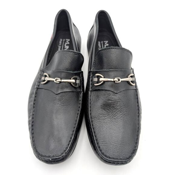 MJNY by Marc Joseph Slip-On Loafer Shoes Men's Leather Black Size US10 EU43 - Picture 9 of 11